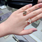 18K Celestial Vintage Alhambra Ring