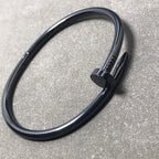 18K Celestial Juste Un Clou Black Bracelet