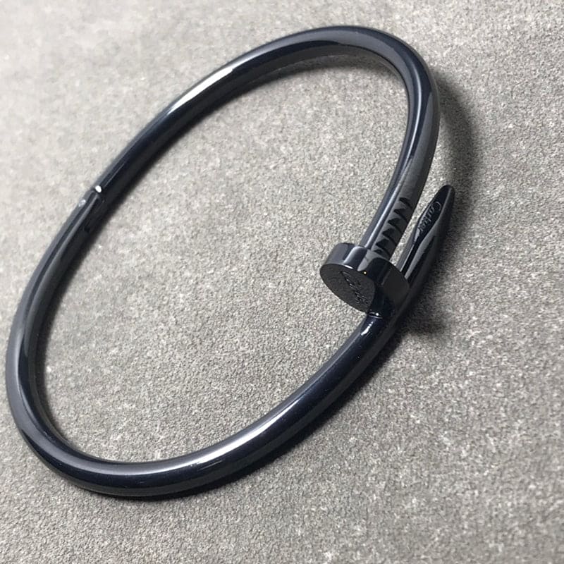 18K Celestial Juste Un Clou Black Bracelet
