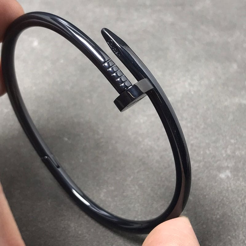 18K Celestial Juste Un Clou Black Bracelet