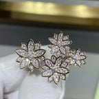 18K Celestial Lotus Four Flowers Ring