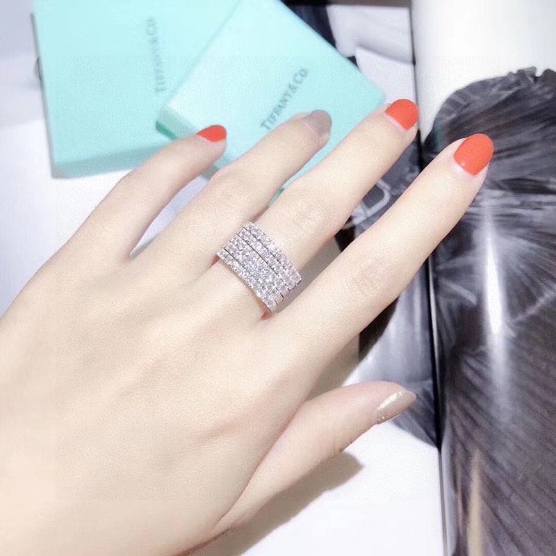 18K Celestial T Soleste Full Eternity Ring