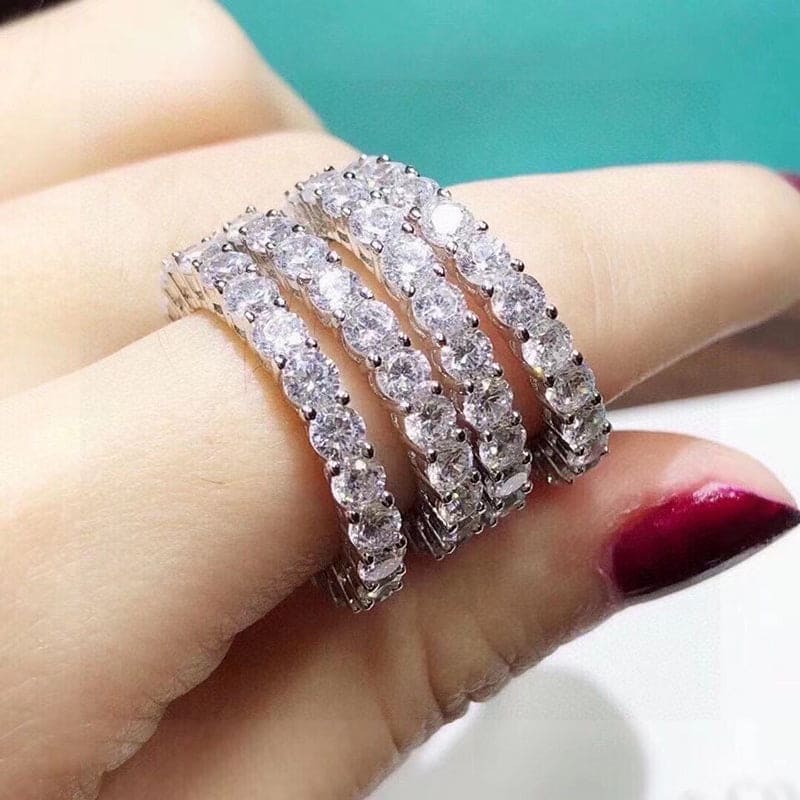 18K Celestial T Soleste Full Eternity Ring