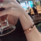 18K Celestial Four Diamonds Love Bracelet