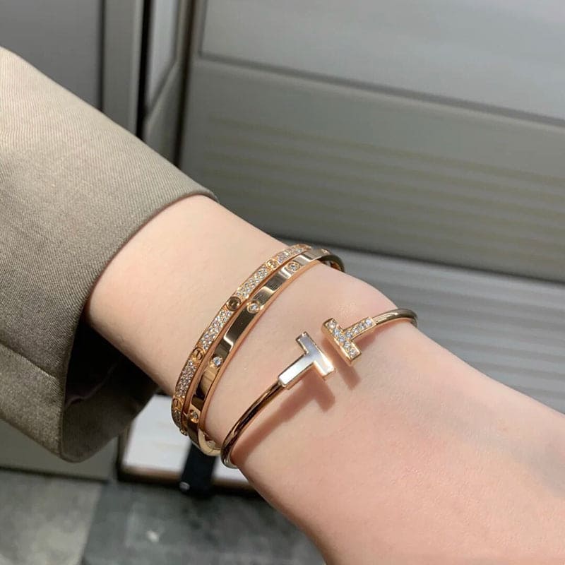 18K Celestial Love Diamonds Small Bracelet