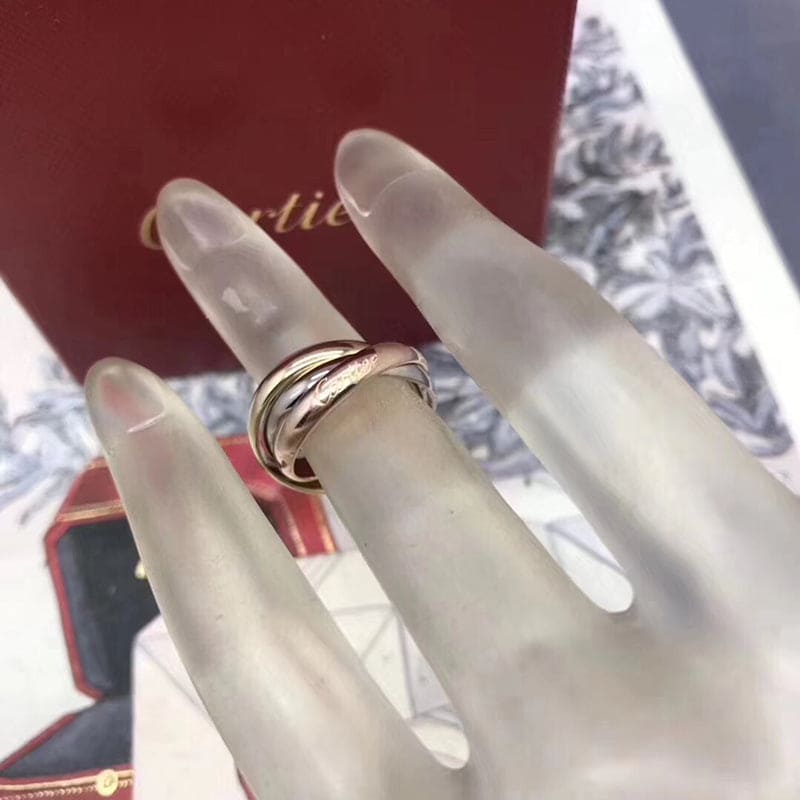 18K Celestial Trinity Ring