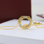 18K Celestial Love Diamond-Paved Necklace