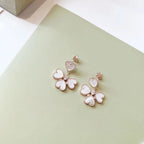 18K Celestial Sweet Alhambra Effeuillage Earrings