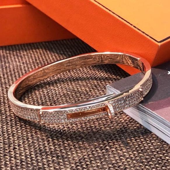 18K Celestial Rose Gold Kelly Diamonds H Bracelet