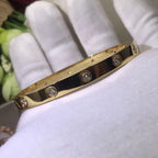 18K Celestial Ten Diamonds Love Bracelet