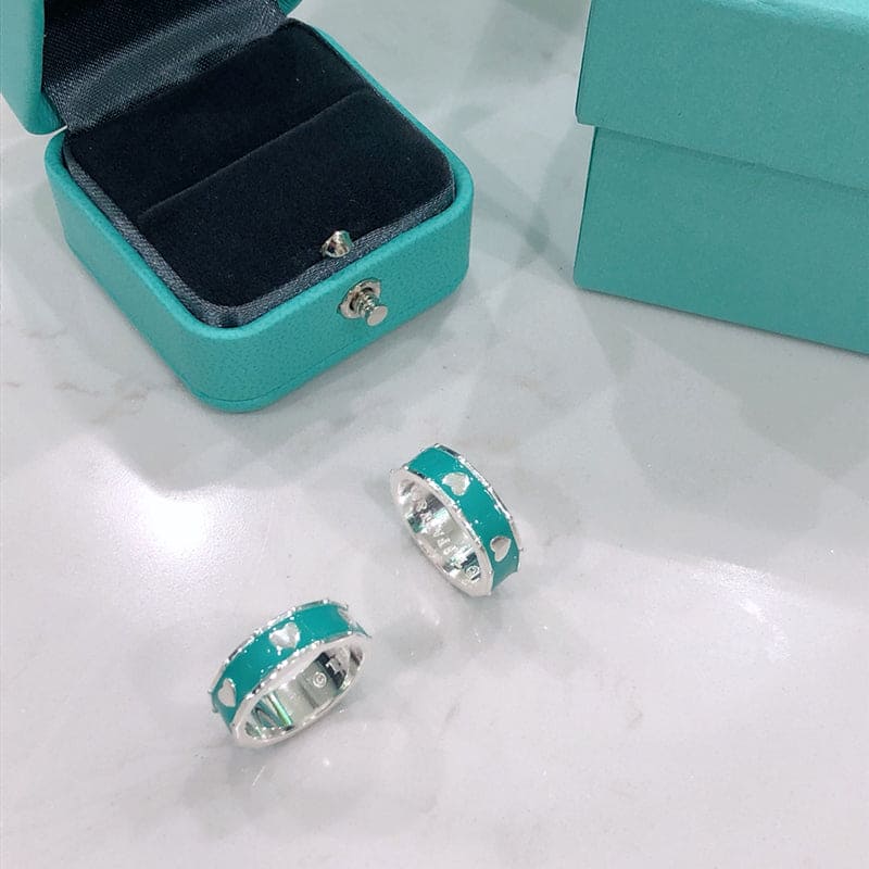 18K Celestial T Love Heart Ring