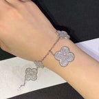 18K Celestial Magic Alhambra Five Motifs Clover Bracelet