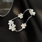 18K Celestial Frivole Diamonds Clover Bracelet