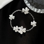 18K Celestial Frivole Diamonds Clover Bracelet