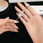 18K Celestial Frivole Diamonds Clover Bracelet