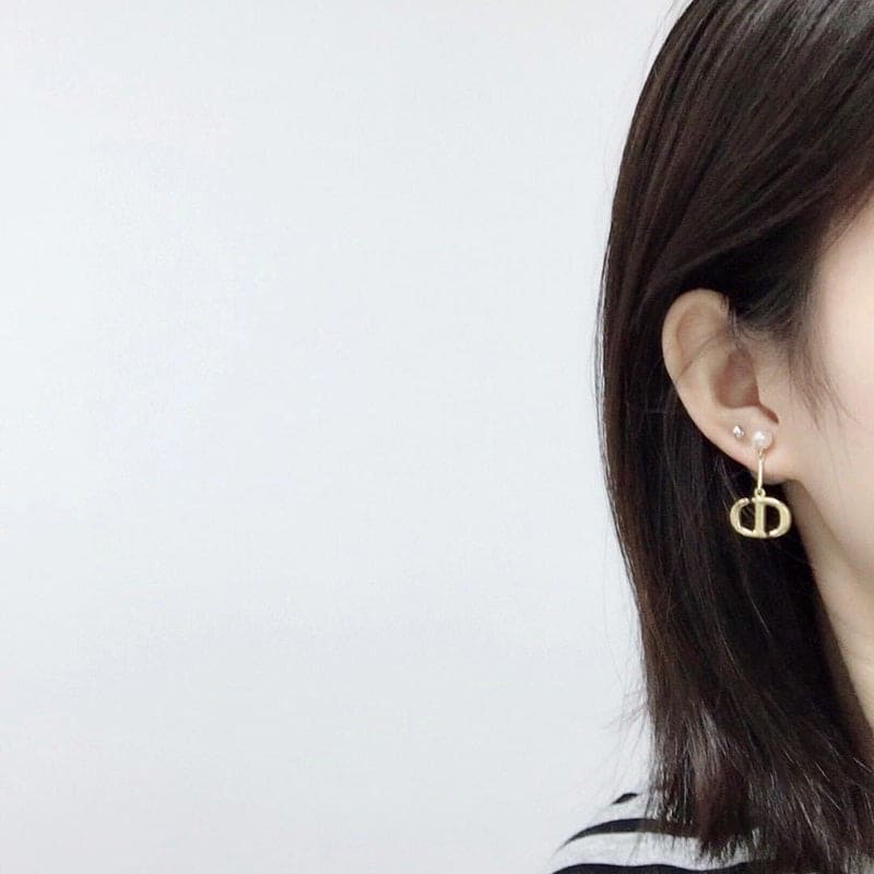 18K Celestial Tribales Pearl Earrings