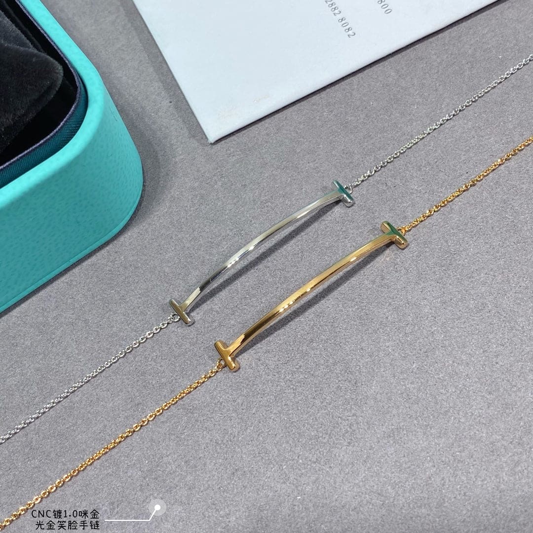 18K Celestial T Smile Bracelet