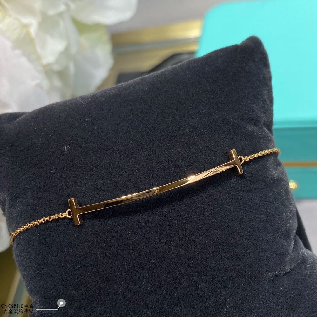 18K Celestial T Smile Bracelet