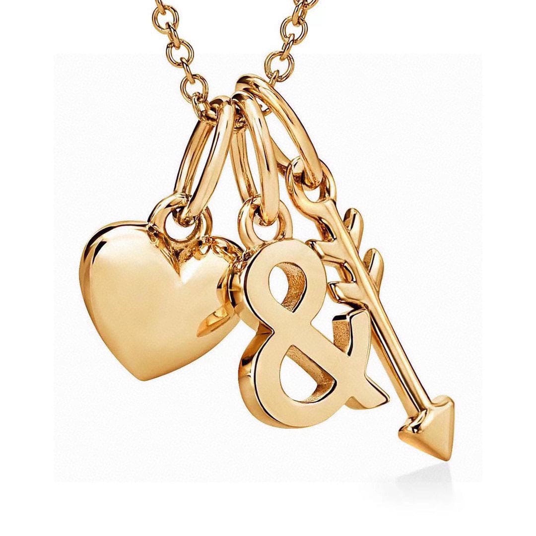 18K Celestial T Wine and Dine Pendant Necklace