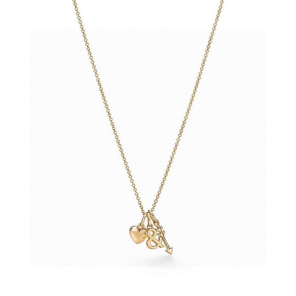 18K Celestial T Wine and Dine Pendant Necklace