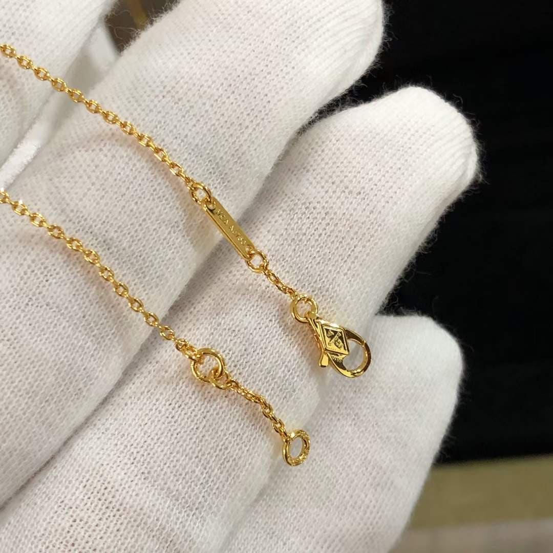 18K Celestial Lucky Alhambra Butterfly Pendant Bracelet