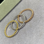 18K Celestial Perl̩e Pearls Of Gold Ring