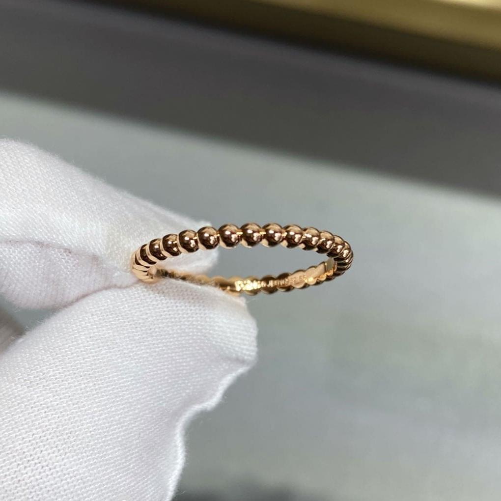 18K Celestial Perl̩e Pearls Of Gold Ring