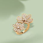 18K Celestial Frivole Between the Finger Ring