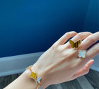 18K Celestial Lucky Alhambra Between the Finger Ring