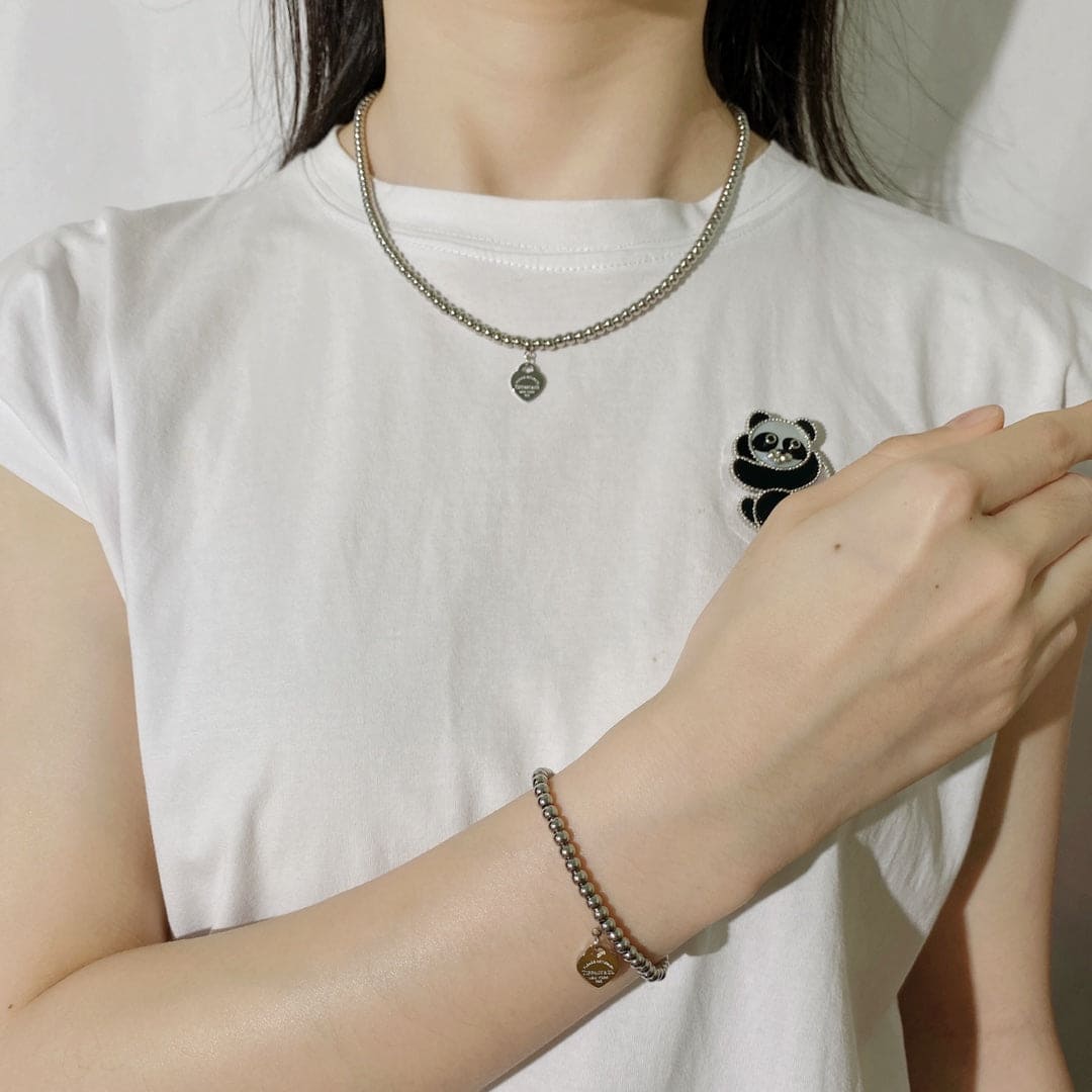18K Celestial Return to T Heart Tag Bracelet