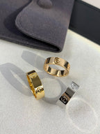 18K Celestial Love Wedding 6mm  Ring