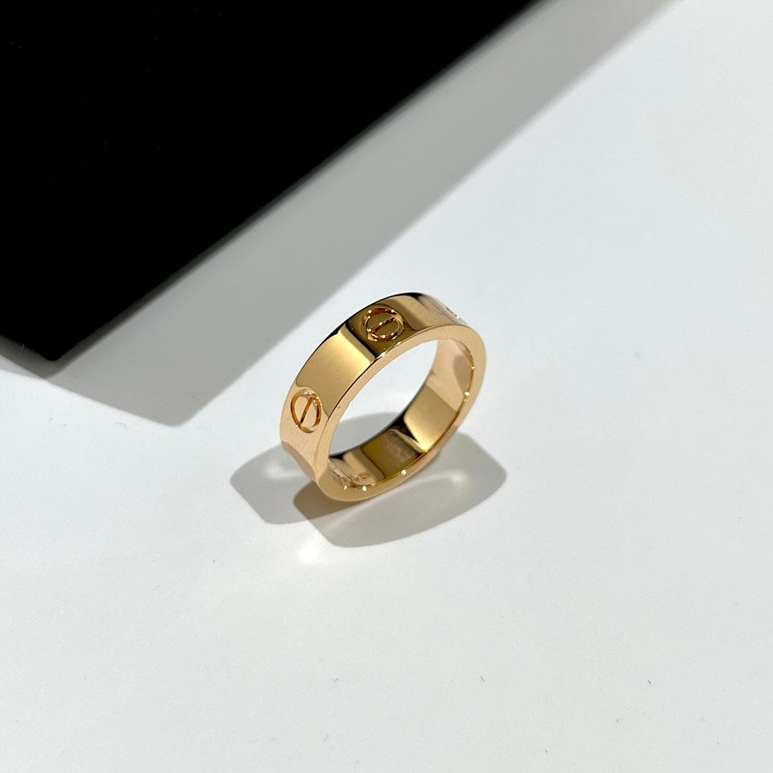 18K Celestial Love Wedding 6mm  Ring