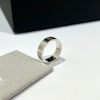 18K Celestial Love Wedding 6mm  Ring