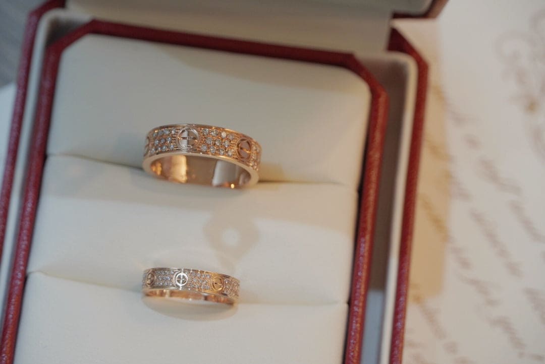 18K Celestial Love Diamond-Paved 6.5mm Ring