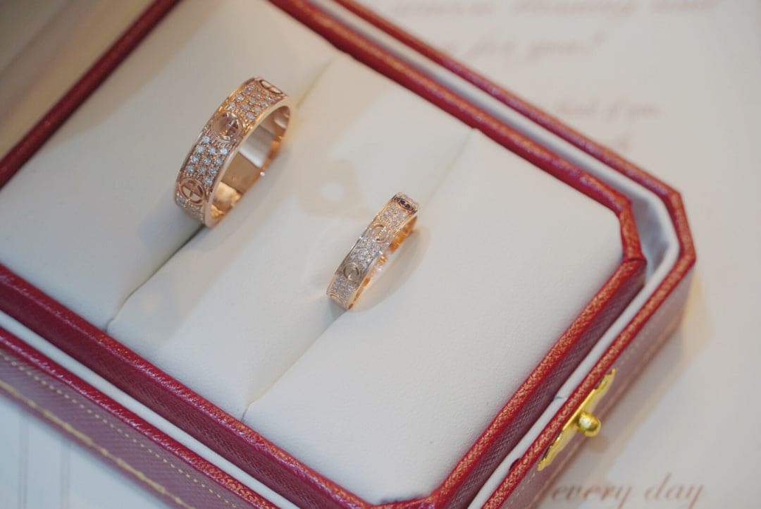 18K Celestial Love Diamond-Paved 6.5mm Ring