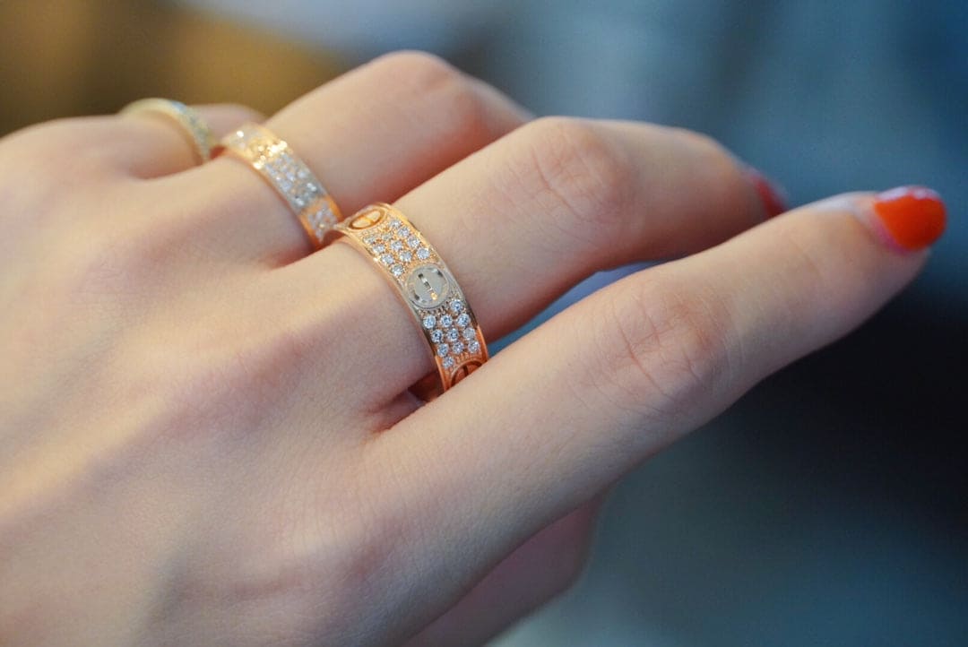 18K Celestial Love Diamond-Paved 6.5mm Ring