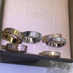 18K Celestial Love Diamond-Paved 5mm Ring