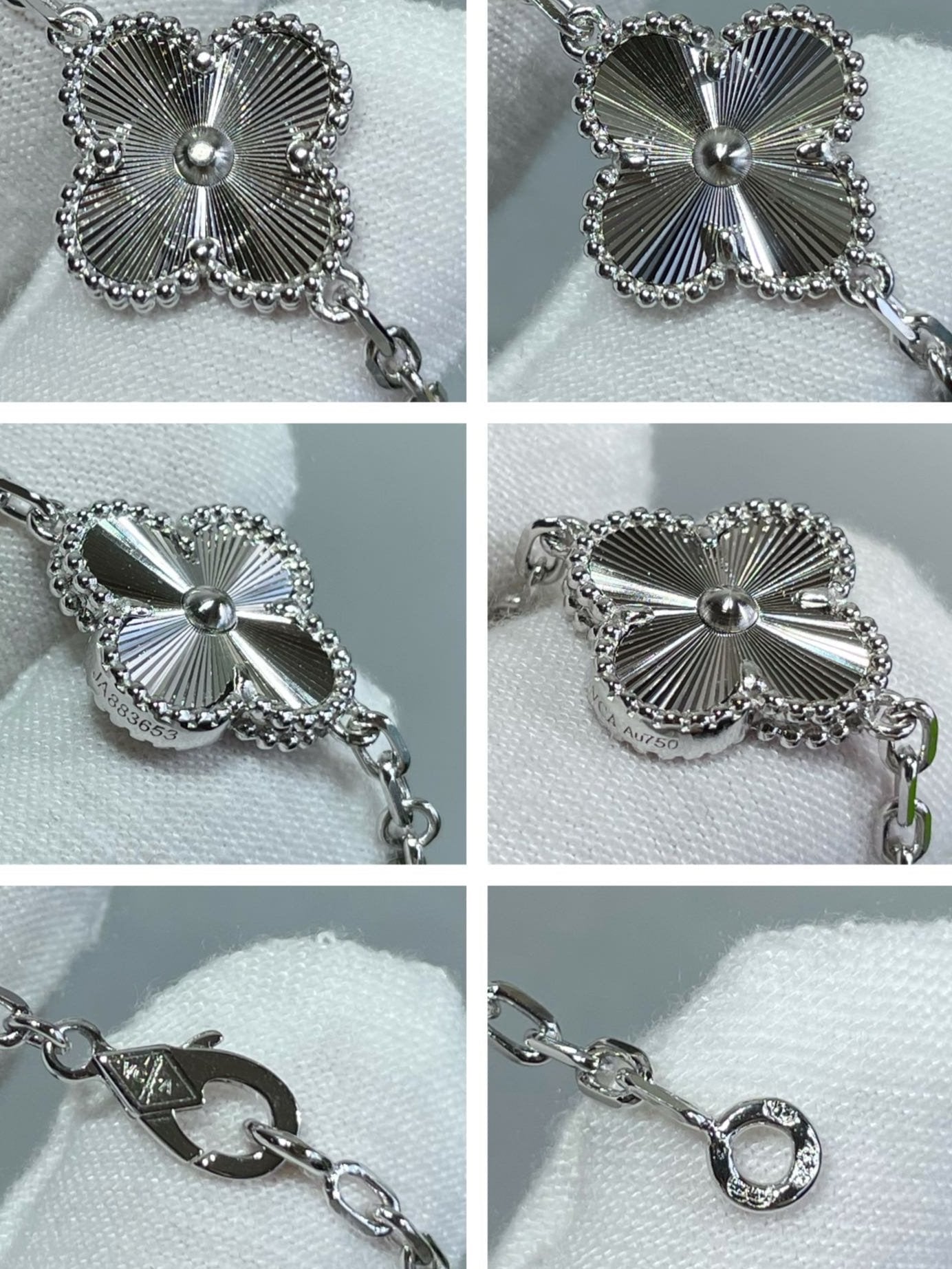 18K Celestial Vintage Alhambra 10 Motifs Necklace