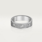18K Celestial Love Diamond-Paved 5mm Ring
