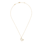 18K Celestial Sweet Alhambra Butterfly Necklace