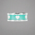 18K Celestial T Love Heart Ring