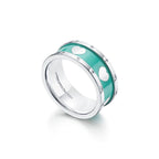 18K Celestial T Love Heart Ring
