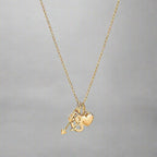 18K Celestial T Wine and Dine Pendant Necklace
