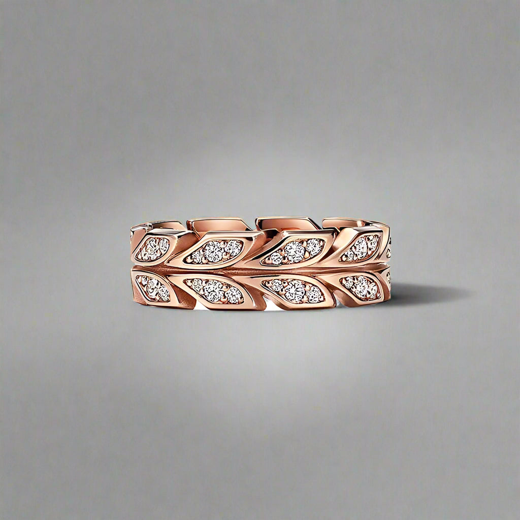 18K Celestial T Victoria Vine Ring
