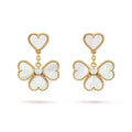 18k Sweet Alhambra Effeuillage Earrings