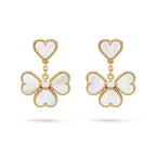 18k Sweet Alhambra Effeuillage Earrings