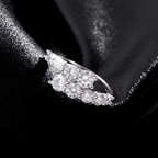 Classic Round CZ Eternity Band Ring – 925 Sterling Silver