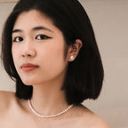 ELVORIA Moissanite Stud Earrings 5mm – Platinum Plated 925 Sterling Silver (GRA Certified)