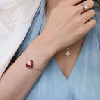 18K Celestial Lucky Spring Clover Bracelet