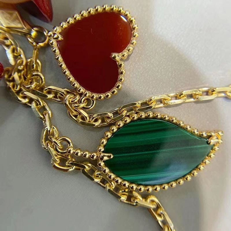 18K Celestial Lucky Alhambra Four Motifs Clover Bracelet